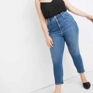 Madewell Curvy Stovepipe Jeans in Manchester Wash sz 26